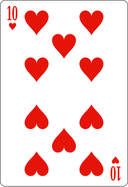 dix de cœur