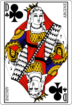 dame de trèfle